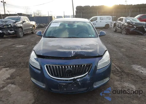 2011 Buick Regal Cxl Russelsheim из США, поврежденный, VIN W04GN5EC3B1088081